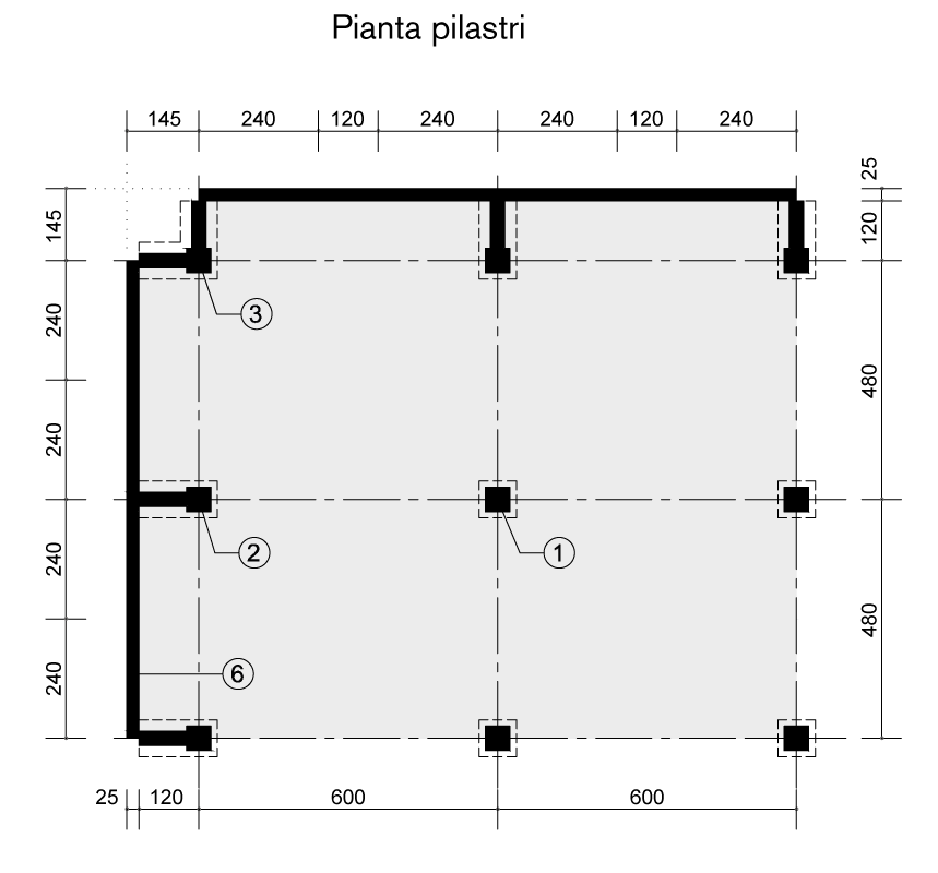 pianta-pilastri-6x4,8-disegno-tecnico