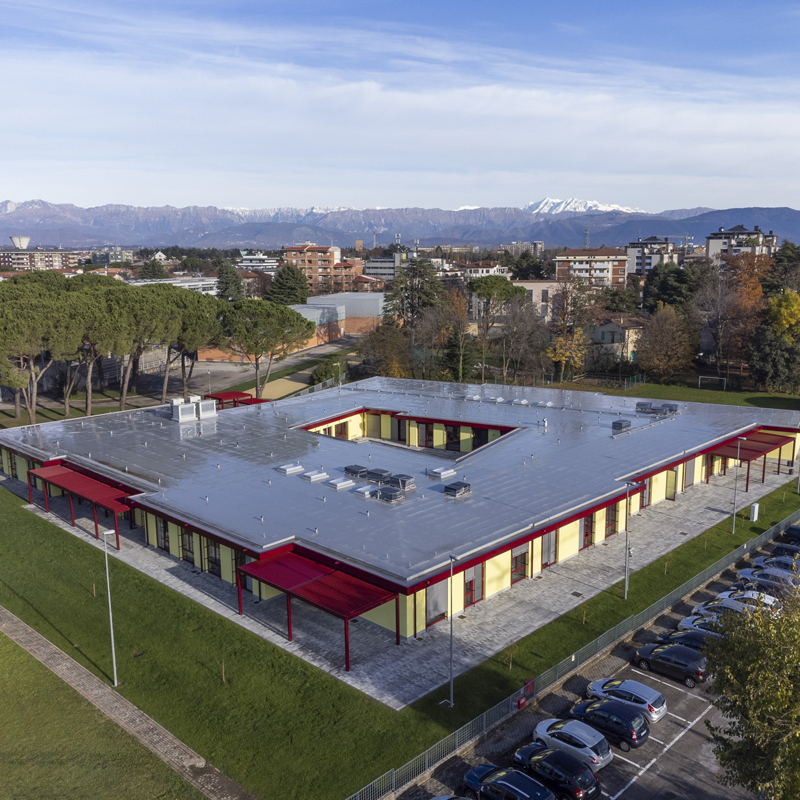 Liceo Scientifico G.Marinelli, Udine, Italia - Moretti Modular Contractor