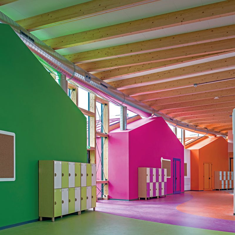 Scuola dell’infanzia, Bagnolo Mella, Brescia, Italia - Moretti Modular Contractor