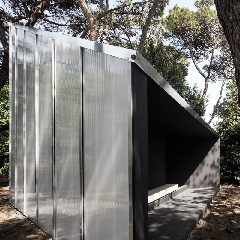 Plexiglass esterno - Andrew Berman Chapel, Venezia, Italia - Moretti Modular Contractor