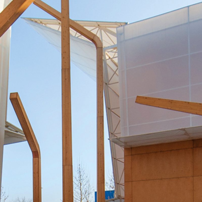 Travi - Expo Cluster, Expo Milano, Italia - Moretti Modular Contractor